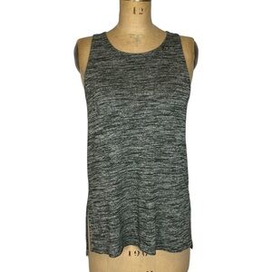 5/$25 Green-Grey Spacedyed Tank Top